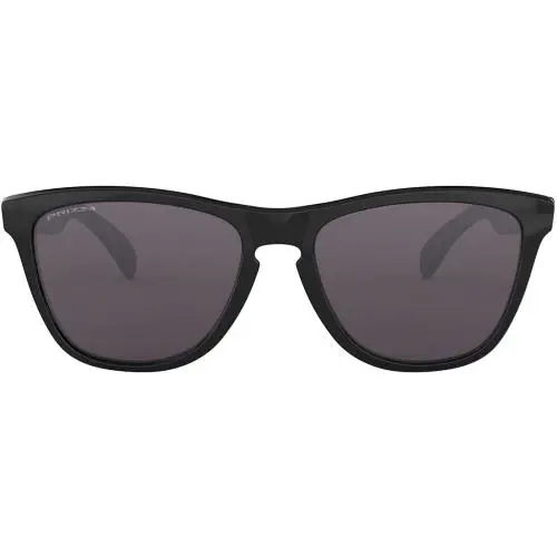 0Oo9245 Frogskins A Rectangle Sunglasses - Polished Black / Prizm Grey by Oakley