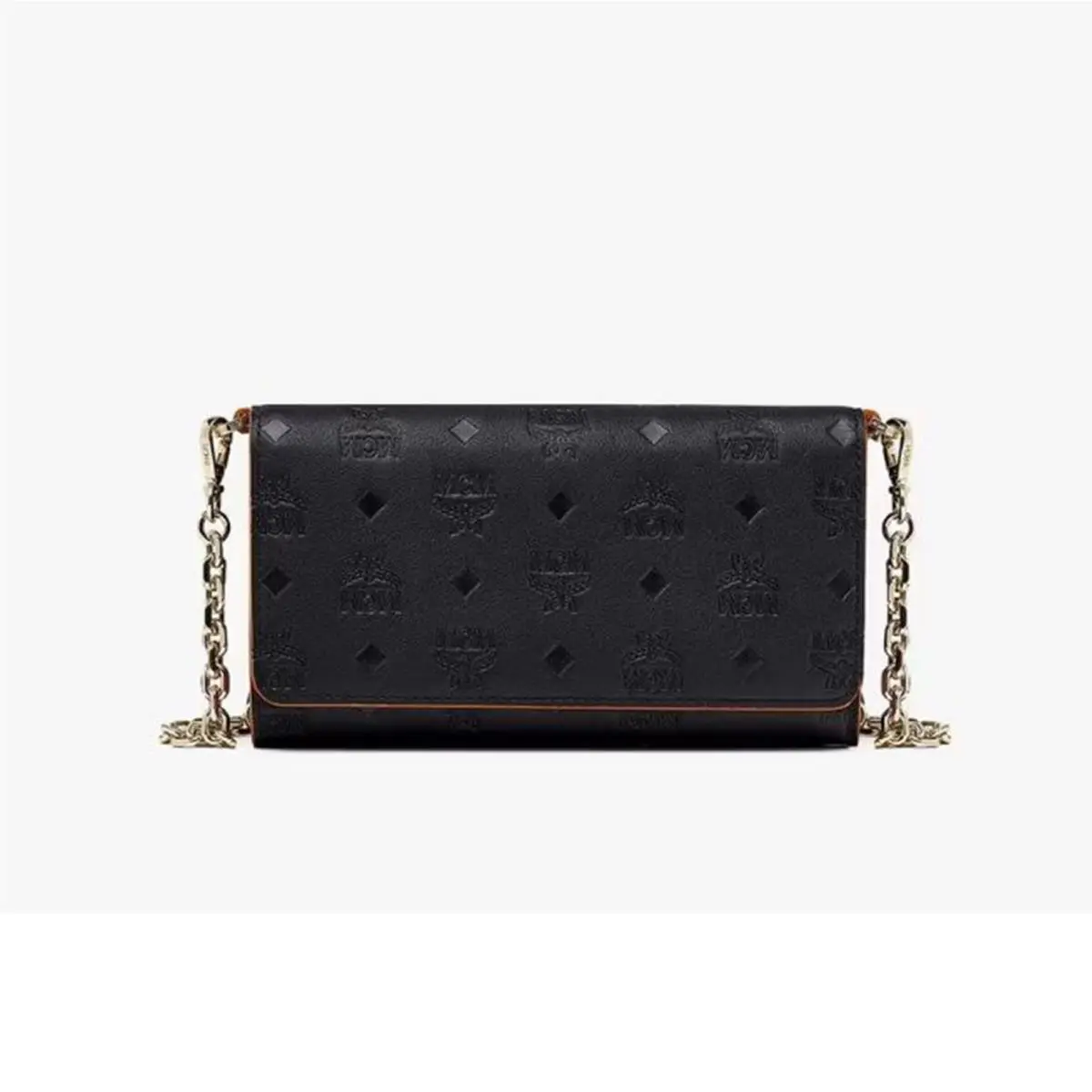 Mcm Women`s Klara Monogrammed Leather Smart Phone Case MXEBAKM01BK001
