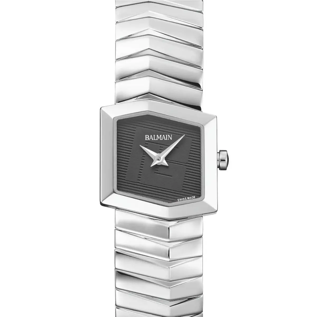 Balmain Taffetas 22.5mm Black Dial Women`s Watch B46513368