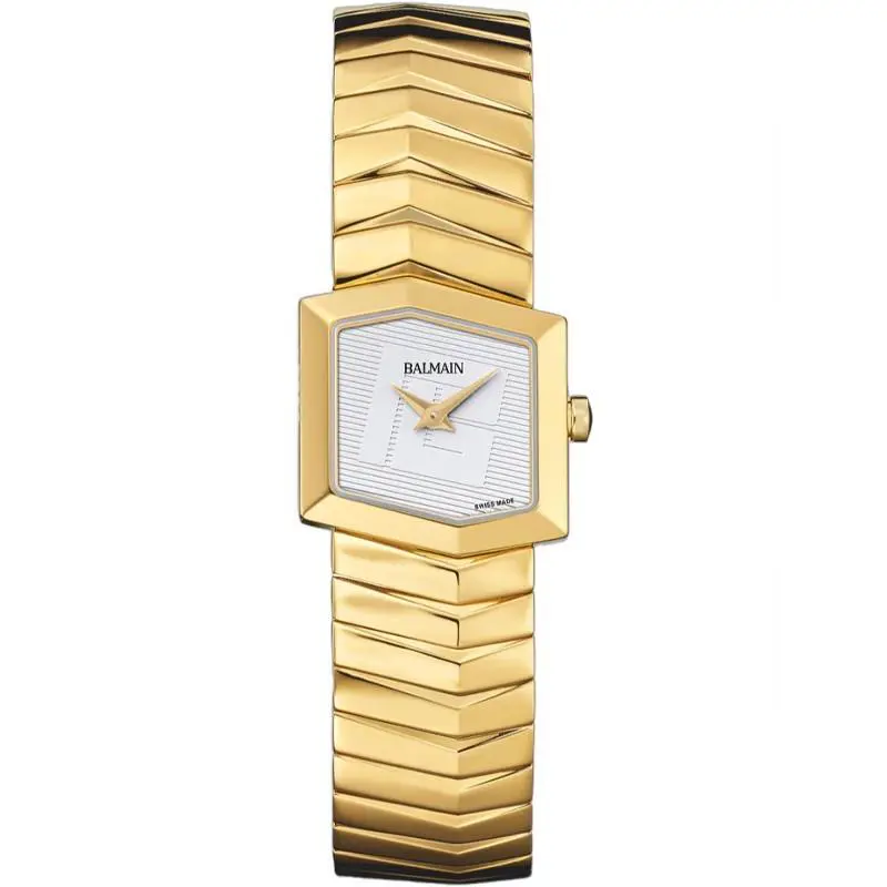 Balmain Taffetas 22.5mm White Dial Women`s Watch B46503328