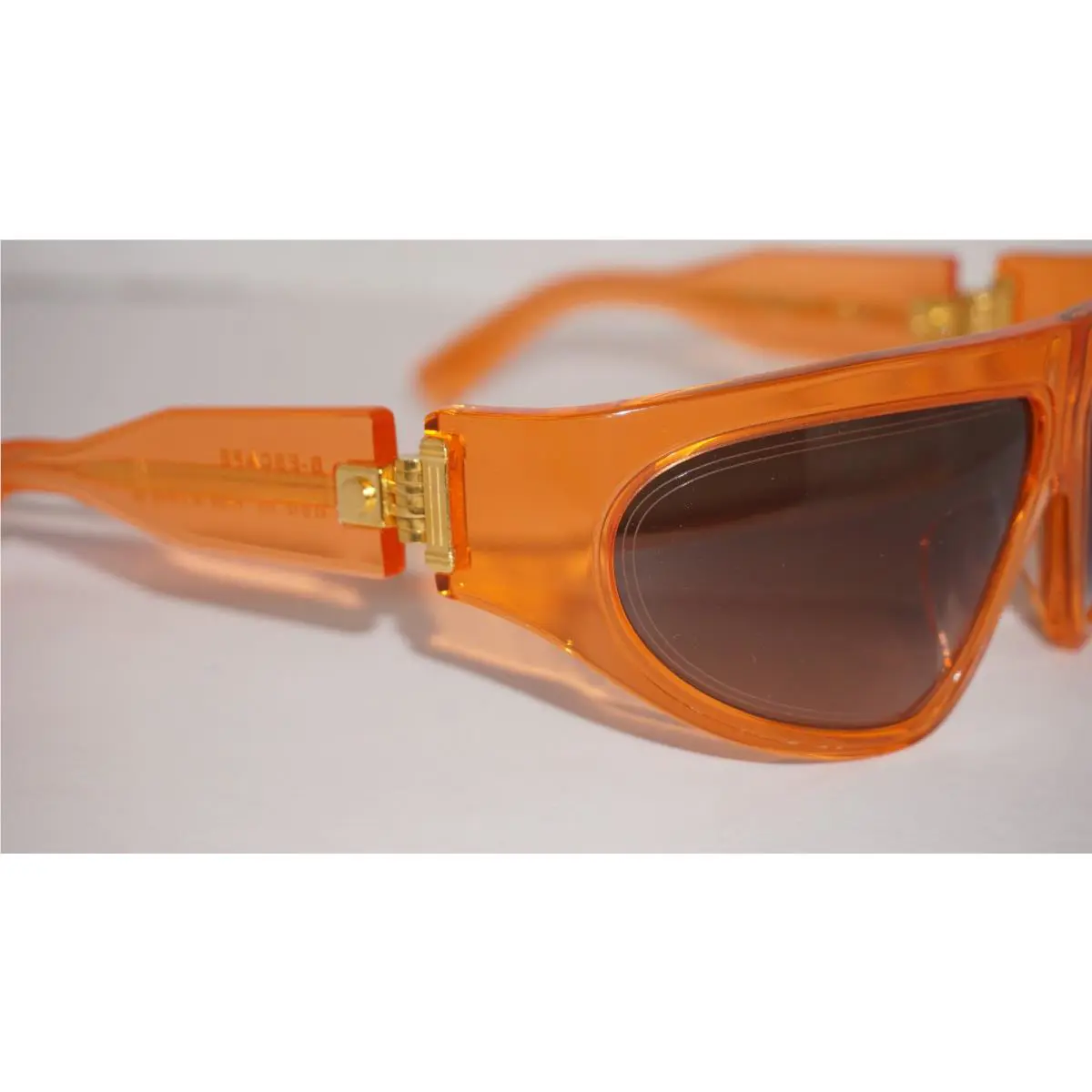 Balmain Sunglasses B-escape Orange Gold Brown Bps 143D-62 62 12 113
