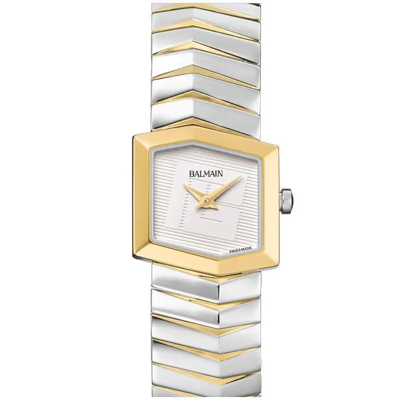 Balmain Taffetas 22.5mm White Dial Women`s Watch B46523928