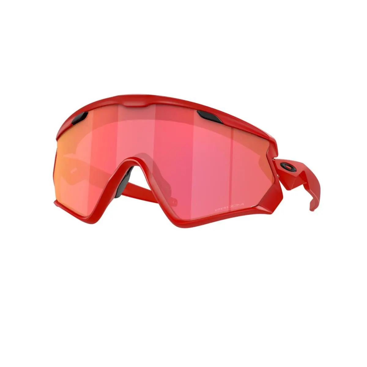 Oakley Wind Jacket 2.0 Matte Redline Prizm Snow Torch Occhiali Sole Snow Ski - Frame: Red, Lens: Red