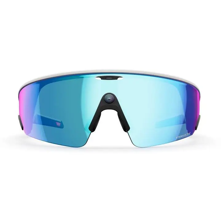 Meta Vanguard White W/ Prizm Sapphire Lens Size 66 by Oakley