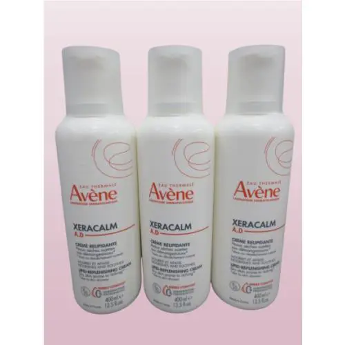 Eau Thermale Avene Xeracalm A.d Lipid Replenishing Cream 13.5OZ Exp: 03/2028 3PC by Avène