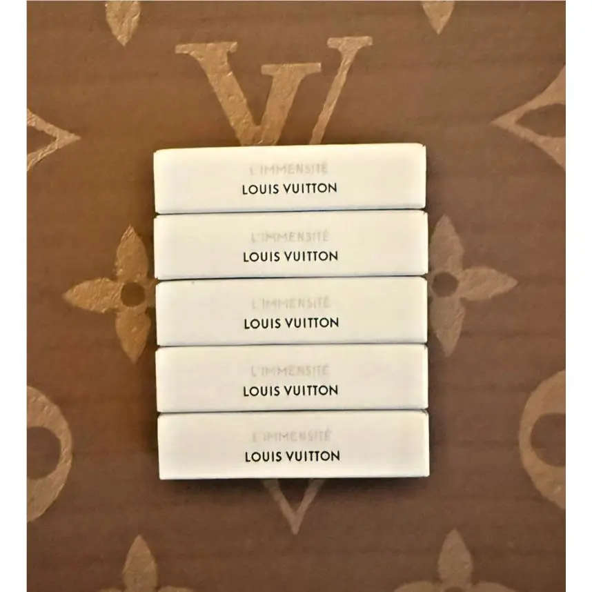 Lot OF 5 Louis Vuitton L’immensite Eau De Parfum Sample Spray 2ml/0.06oz