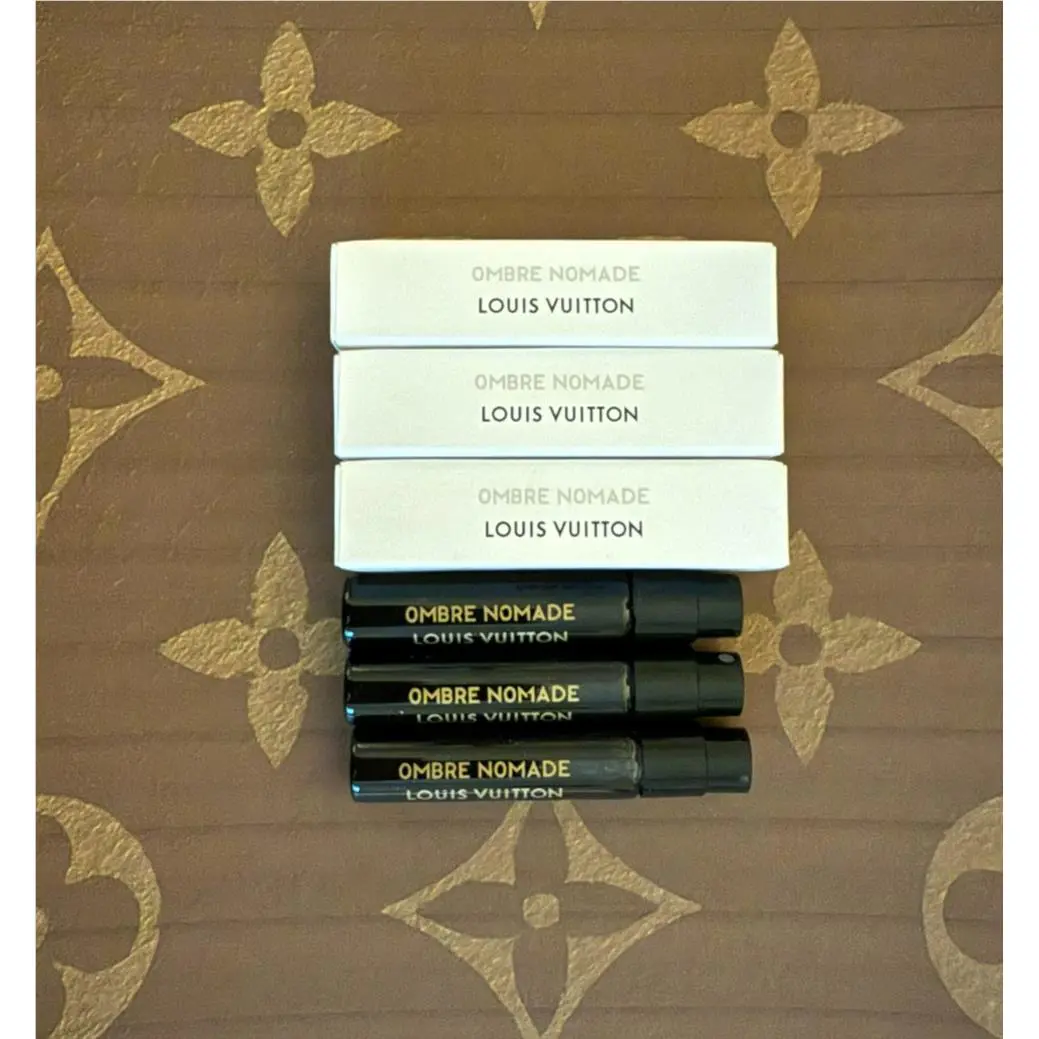 Lot OF 3 Louis Vuitton Ombre Nomade Edp Sample Spray 2ml/0.06oz