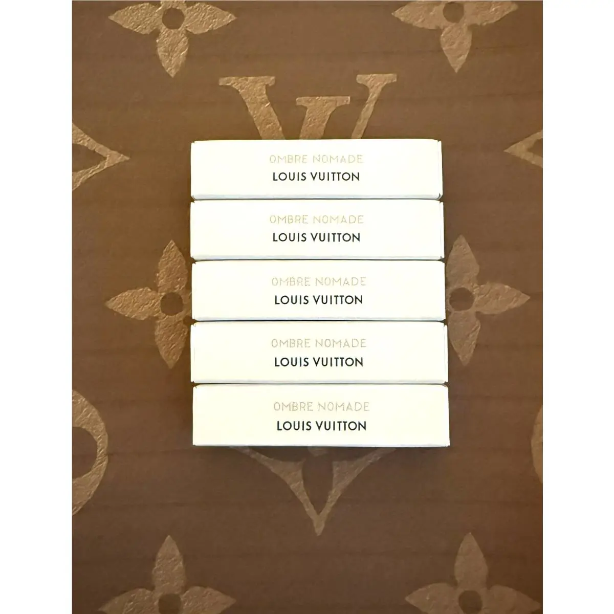 Lot OF 5 Louis Vuitton Ombre Nomade Edp Sample Spray 2ml/0.06oz