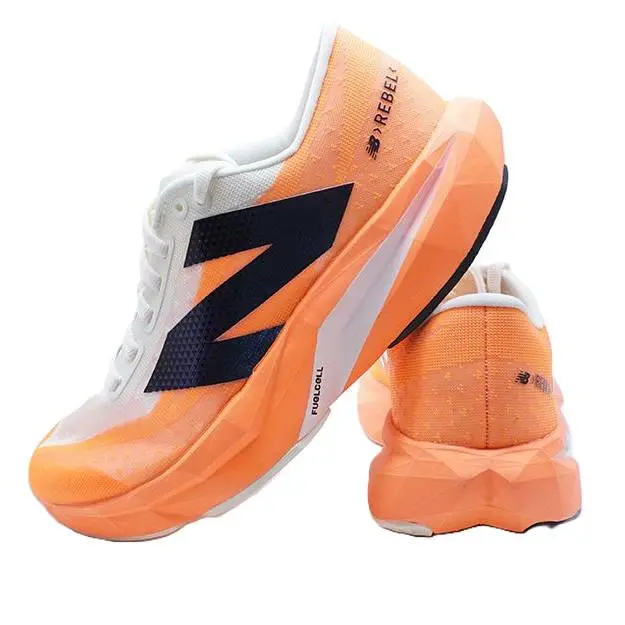 New Balance shoes - Hot Mango/Angora/Black 10
