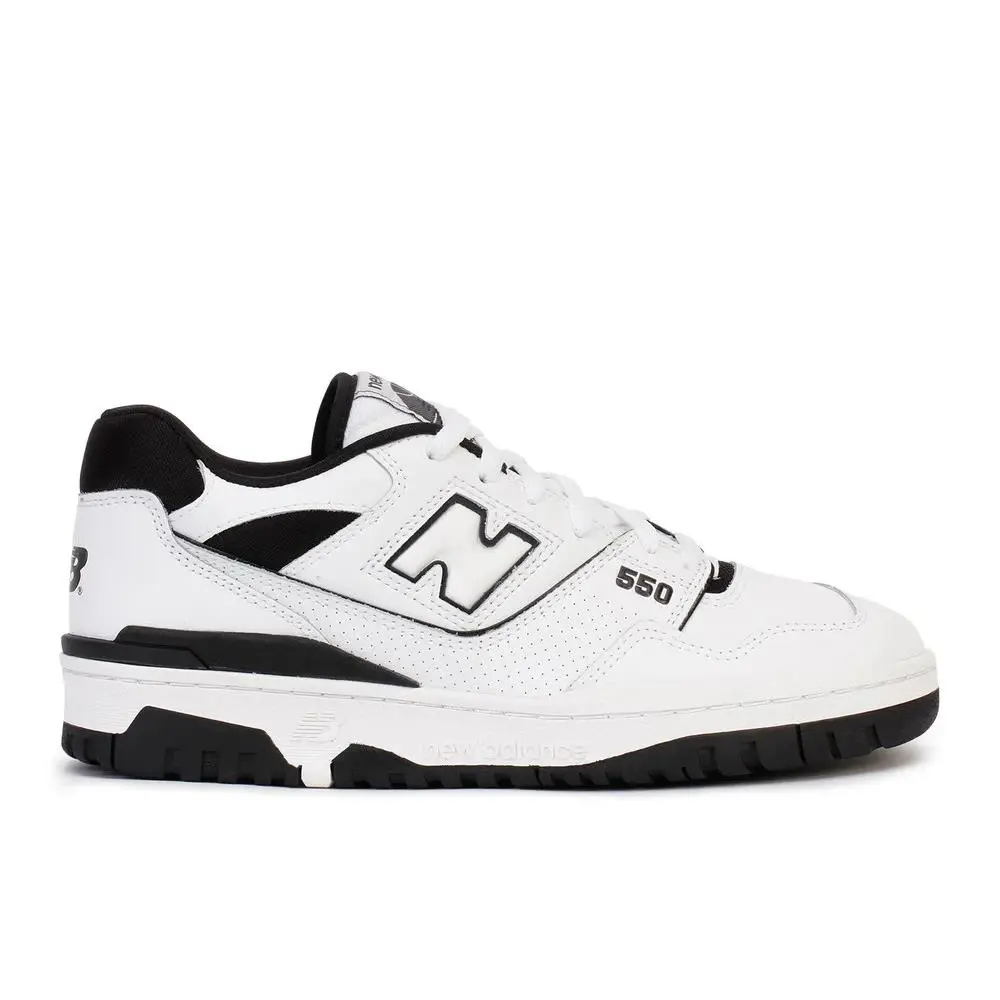 New Balance shoes - New Balance BB550 - White Black Blanc Noir 1