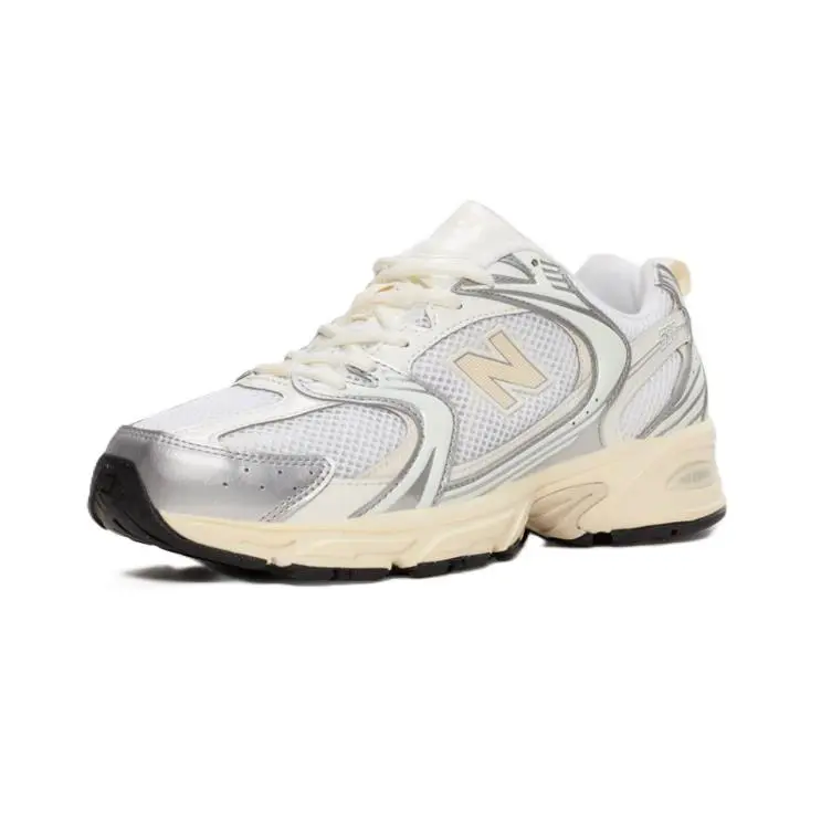 New Balance shoes - Silver Metallic/Linen 2