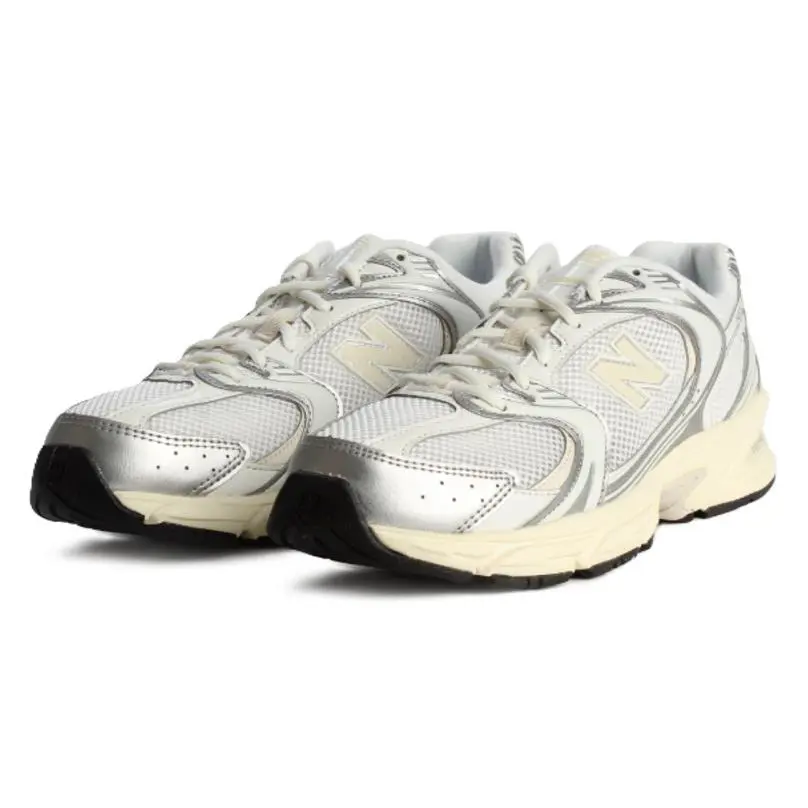 New Balance shoes - Silver Metallic/Linen 8