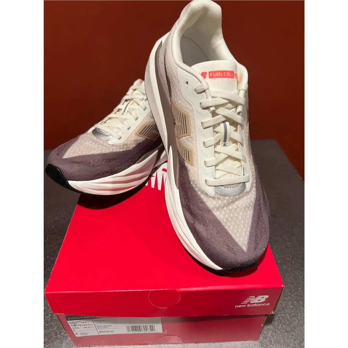 New Balance shoes - Beige Brown 4