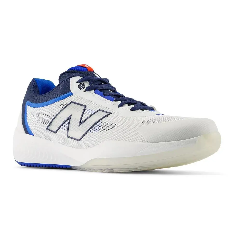 New Balance Men`s Fuel Cell 996 V6 Pickleball Shoe Size 11.5 12 - White/Team Navy