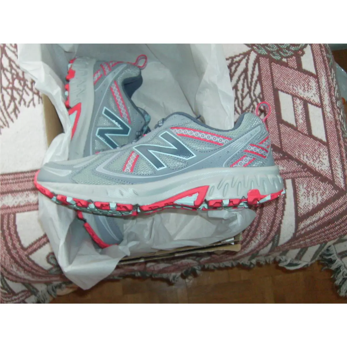 New Balance shoes - New Balance 410 - WT410CS5 - Grey/Passion Pink 5