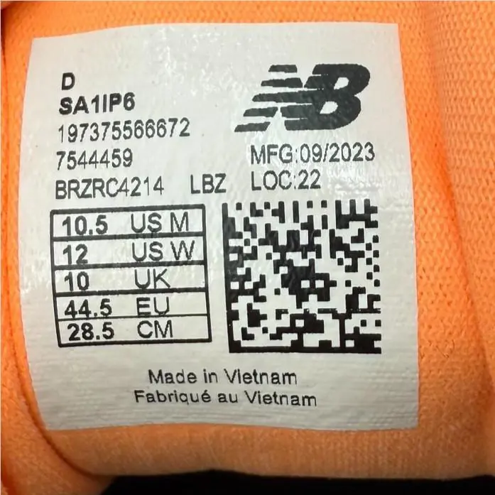 New Balance shoes - New Balance Fresh Foam Audazo v6 - SA1IP6 - Multicolor, Manufacturer: Pink /Orange / Black 3