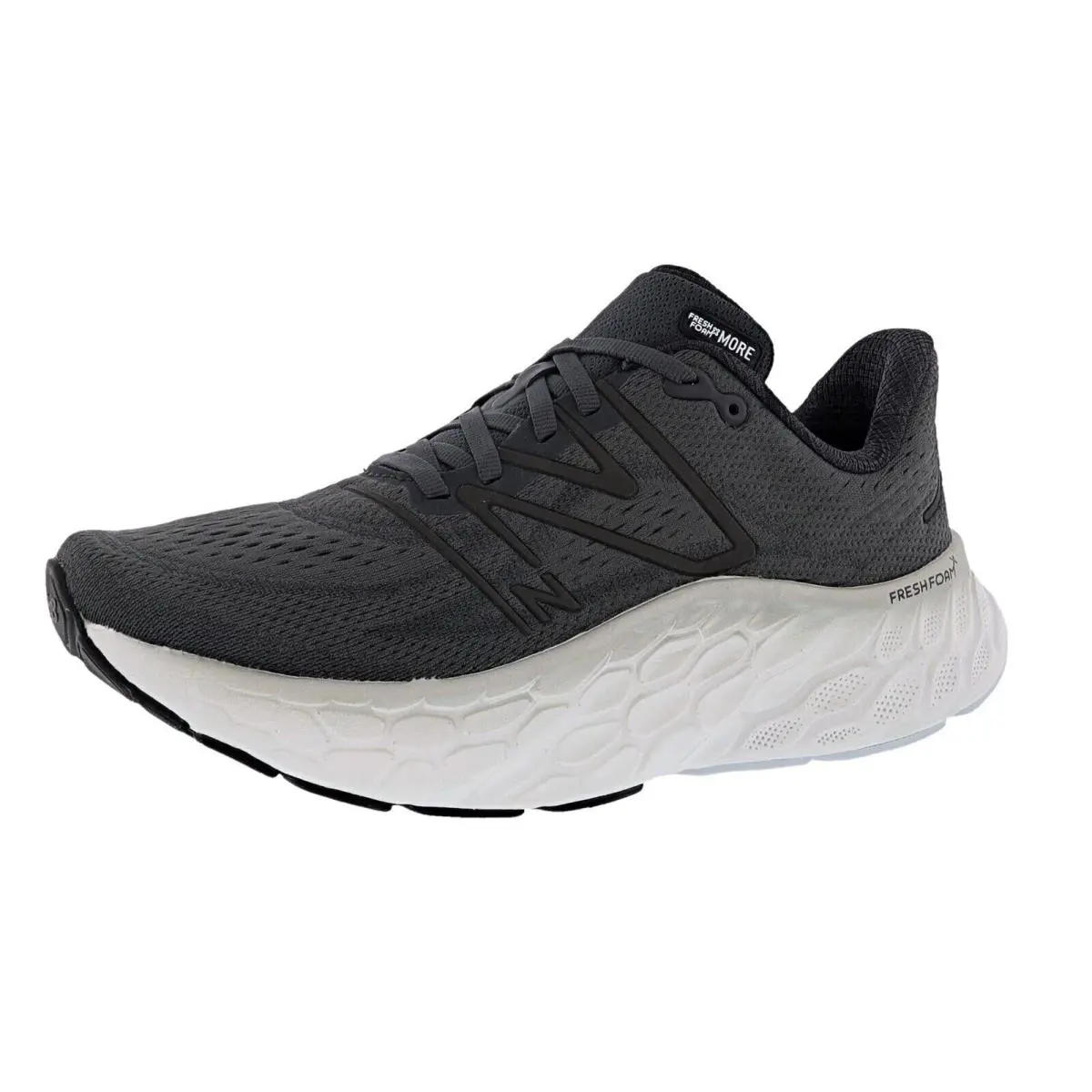 New Balance Women Fresh Foam X More v4 WMORBK4 Size 10 Size 10.5 Running Shoes - BLACK / STARLIGHT