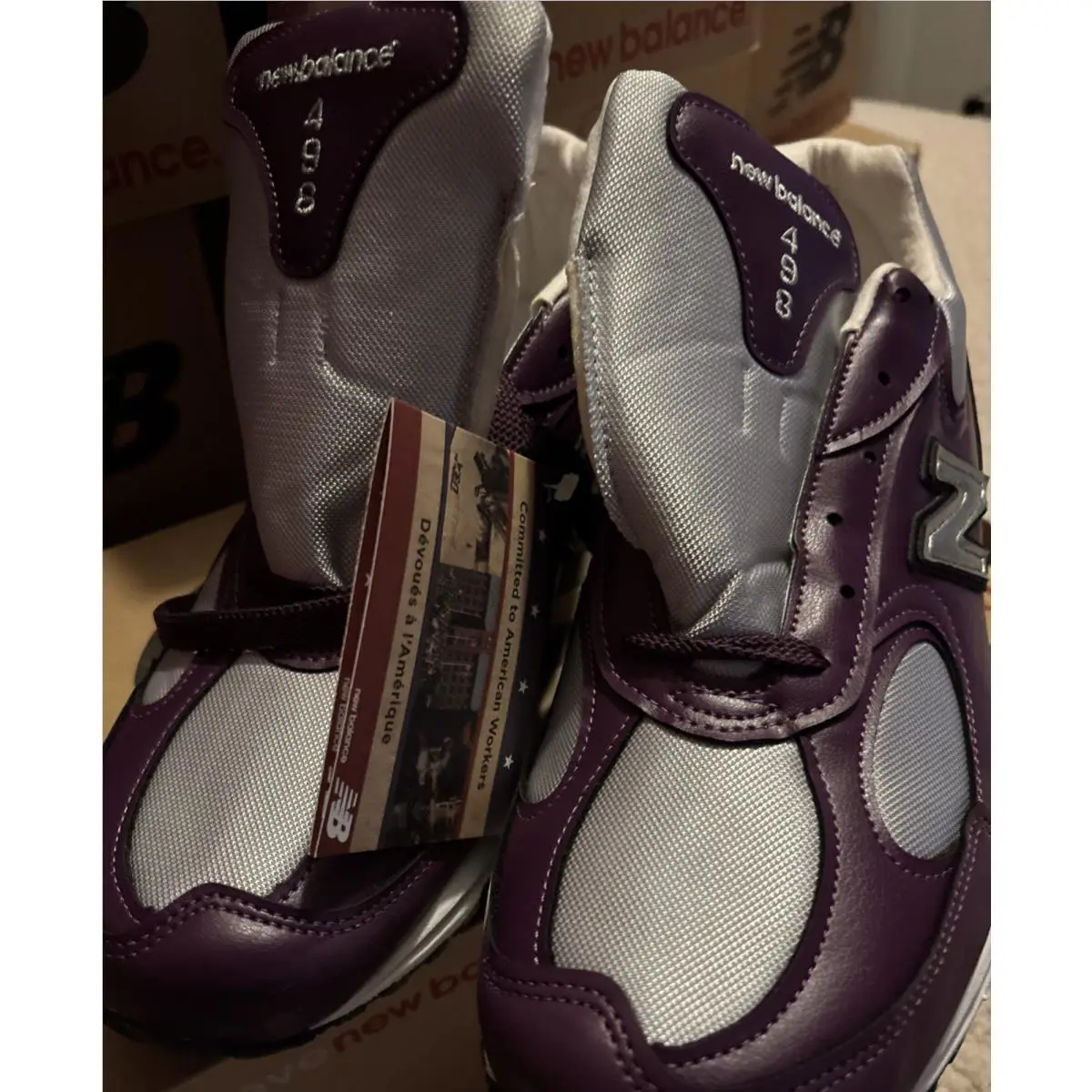 New Balance shoes - New Balance 498 - M498PS - Purple 6