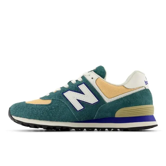New Balance shoes - New Balance 574 - Green Orange Vert Orange 5