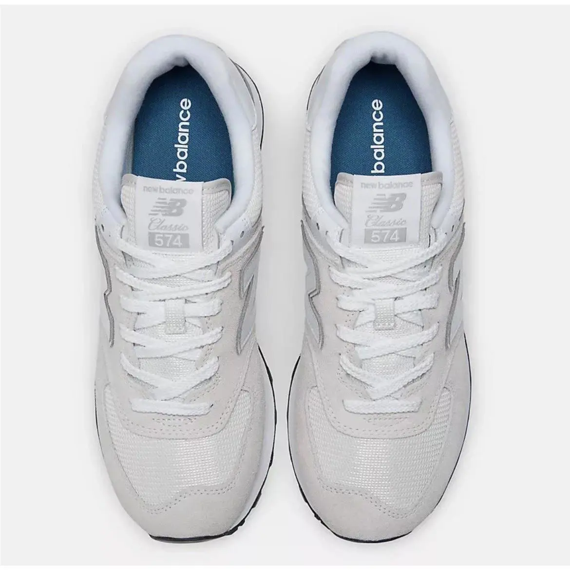 New Balance shoes - New Balance 574 - ML574EVW - Nimbus Cloud with White 2