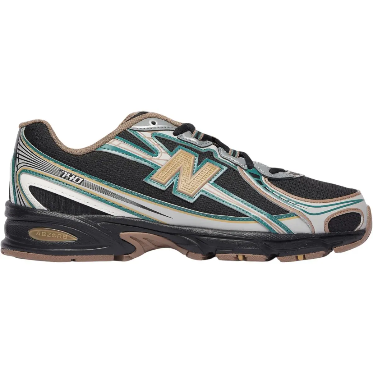 New Balance shoes - New Balance 740 - Black/Silver Metallic 24