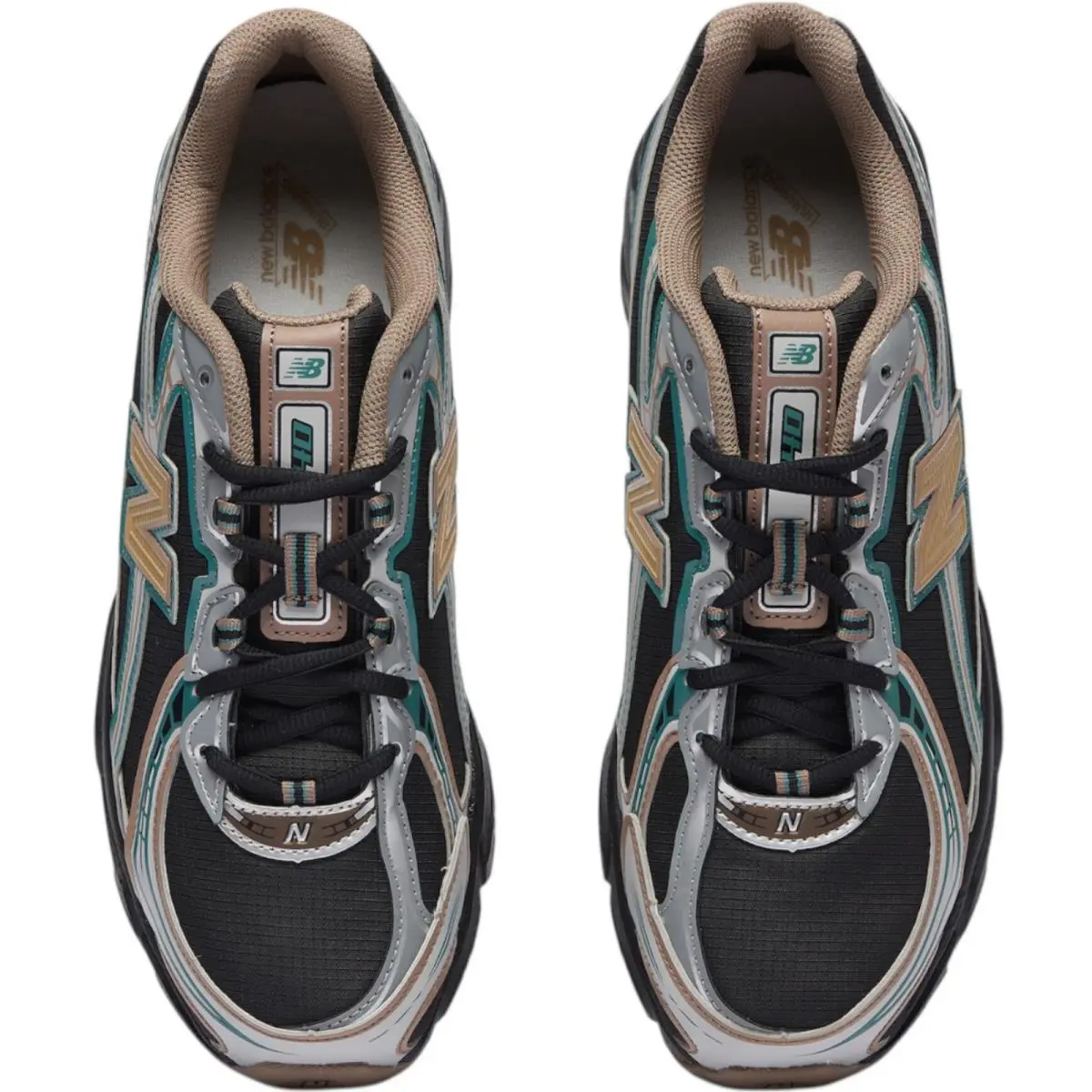 New Balance shoes - New Balance 740 - Black/Silver Metallic 27