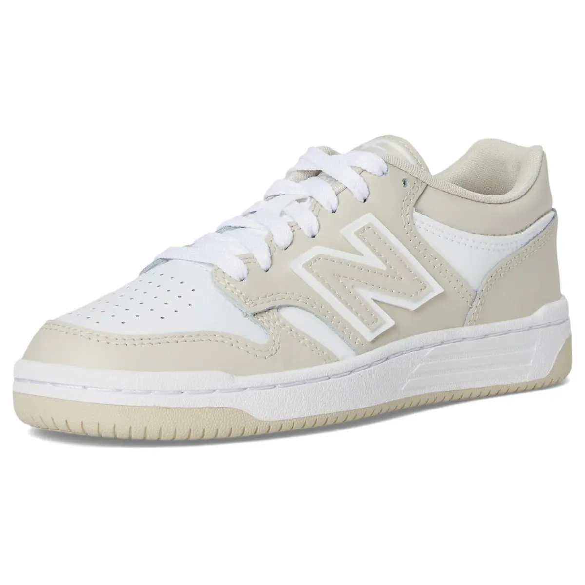 New Balance shoes - Timber Wolf/White 5