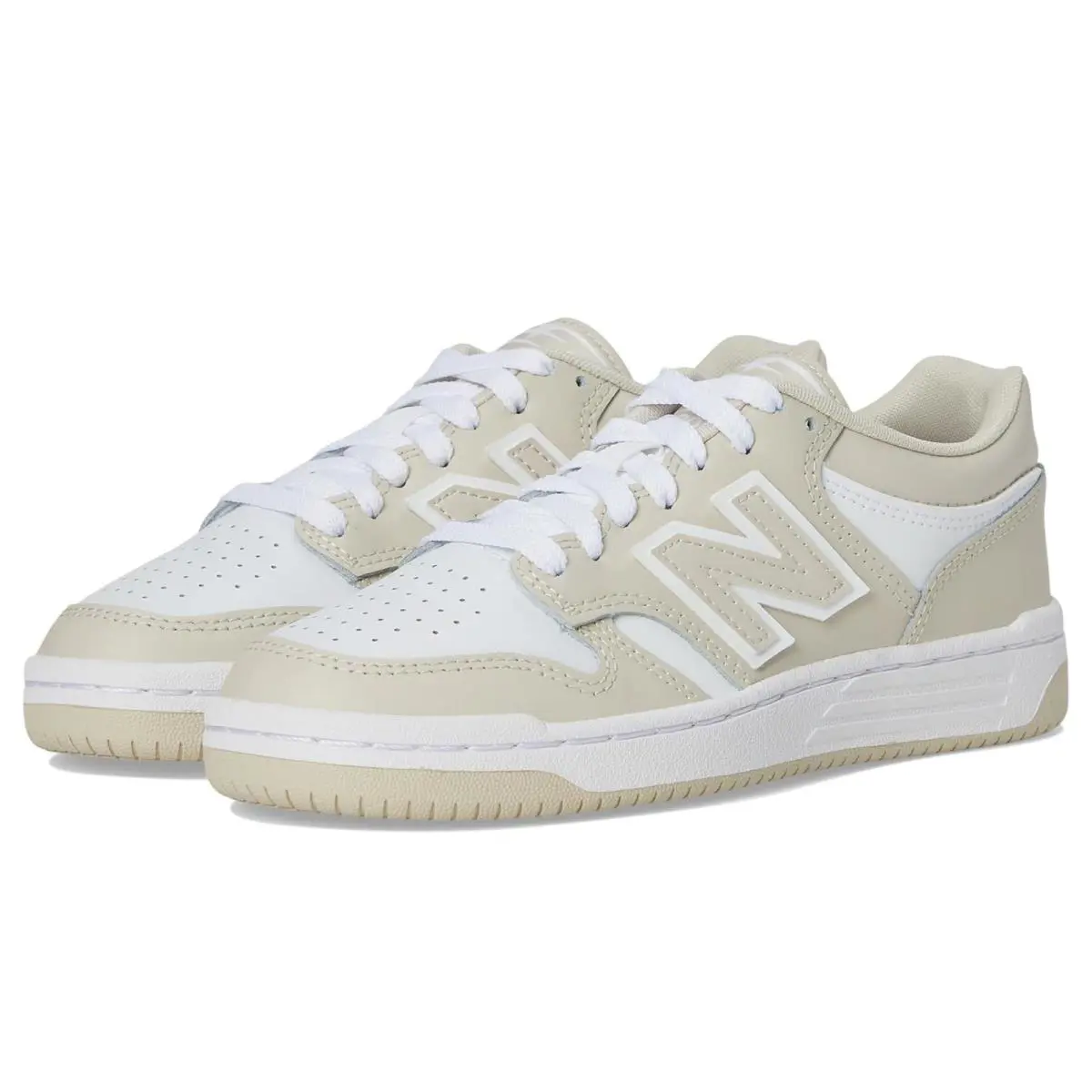 New Balance shoes - Timber Wolf/White 6