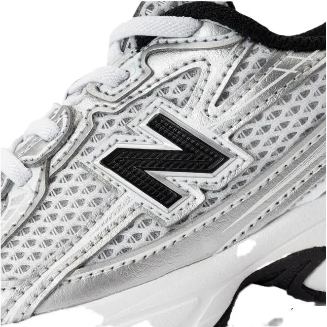 New Balance shoes - White/Silver/Black 11
