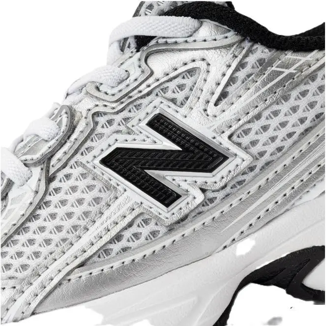 New Balance shoes - White/Silver/Black 11