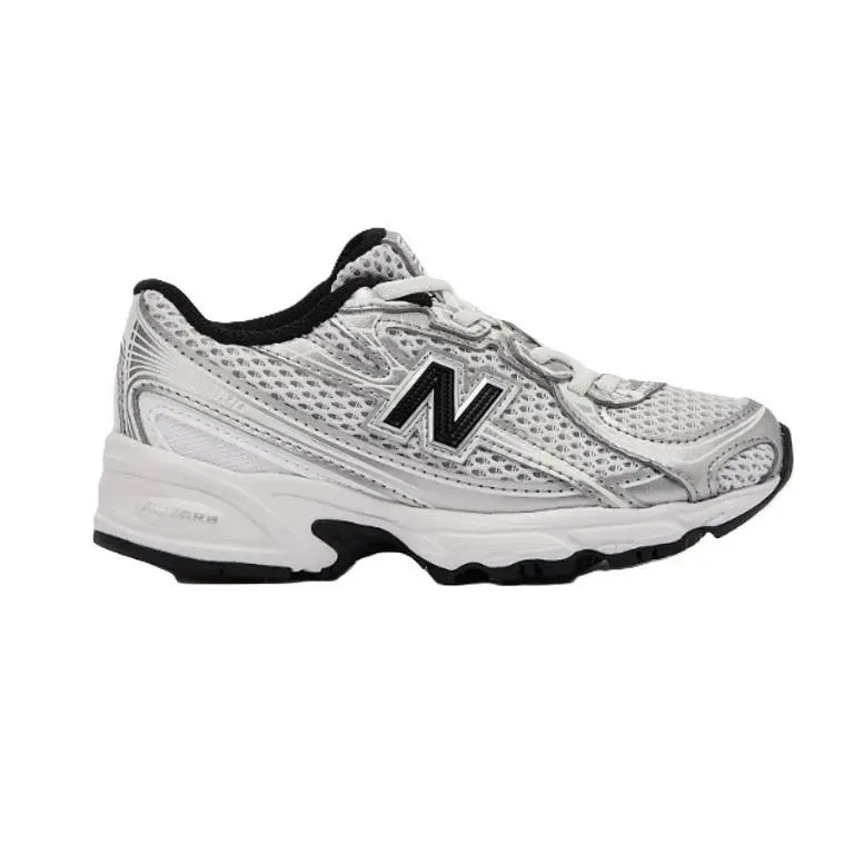 New Balance shoes - White/Silver/Black 8