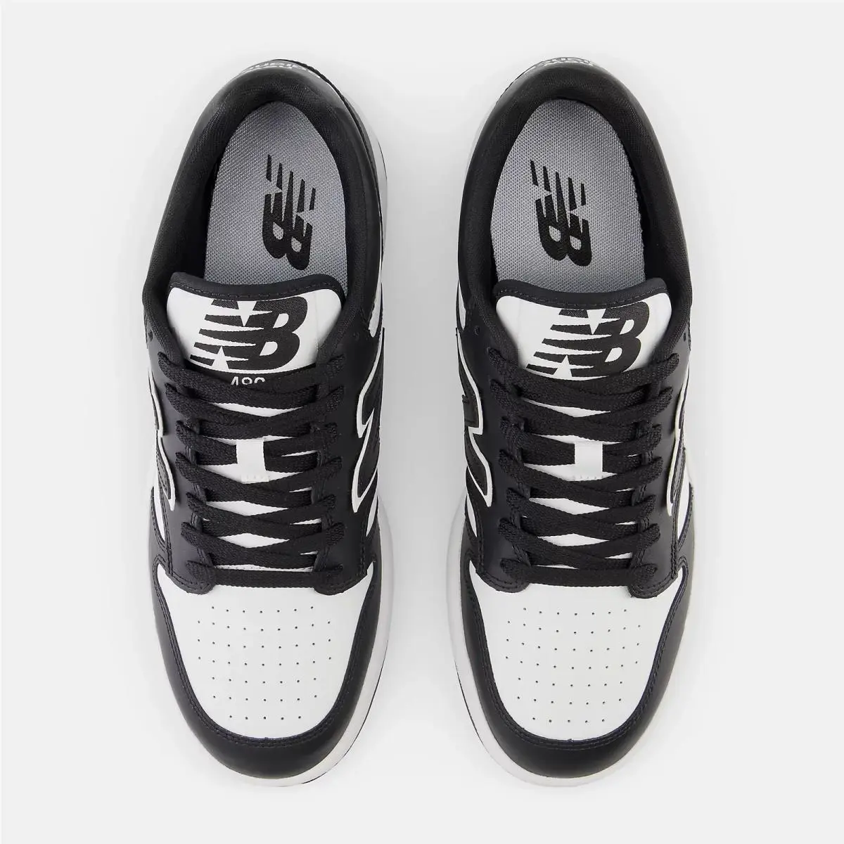 New Balance shoes - New Balance 480 - White Black Blanc Noir 2