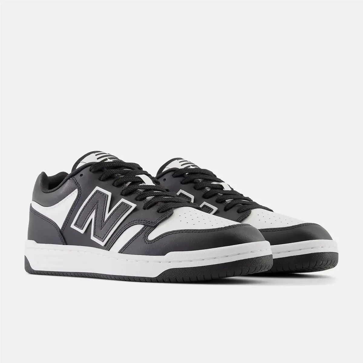 New Balance shoes - New Balance 480 - White Black Blanc Noir 5