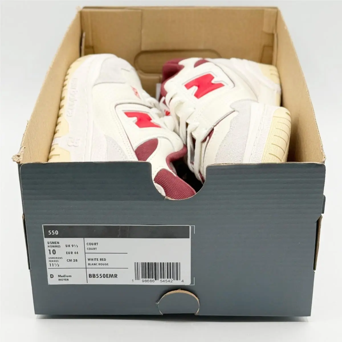 New Balance shoes - New Balance 550 - BB550EMR - White 1