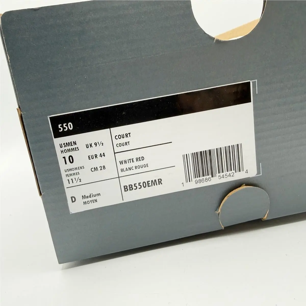 New Balance shoes - New Balance 550 - BB550EMR - White 7