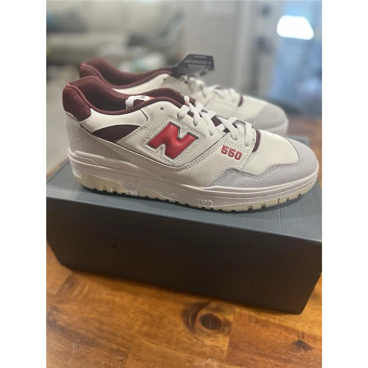 New Balance shoes - New Balance 550 - BB550EMR - White (UPC: 0198686545417) 0
