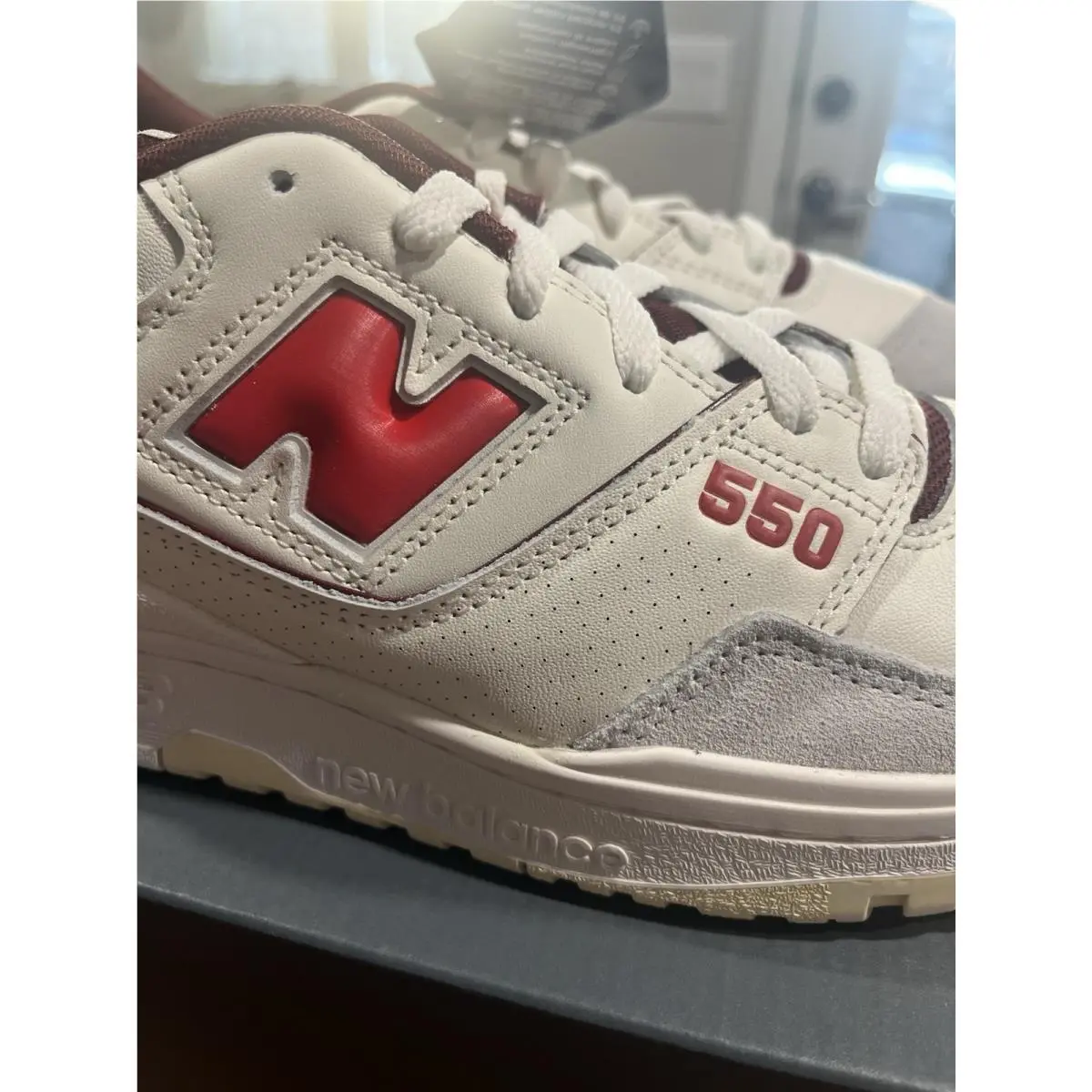 New Balance shoes - New Balance 550 - BB550EMR - White (UPC: 0198686545417) 1