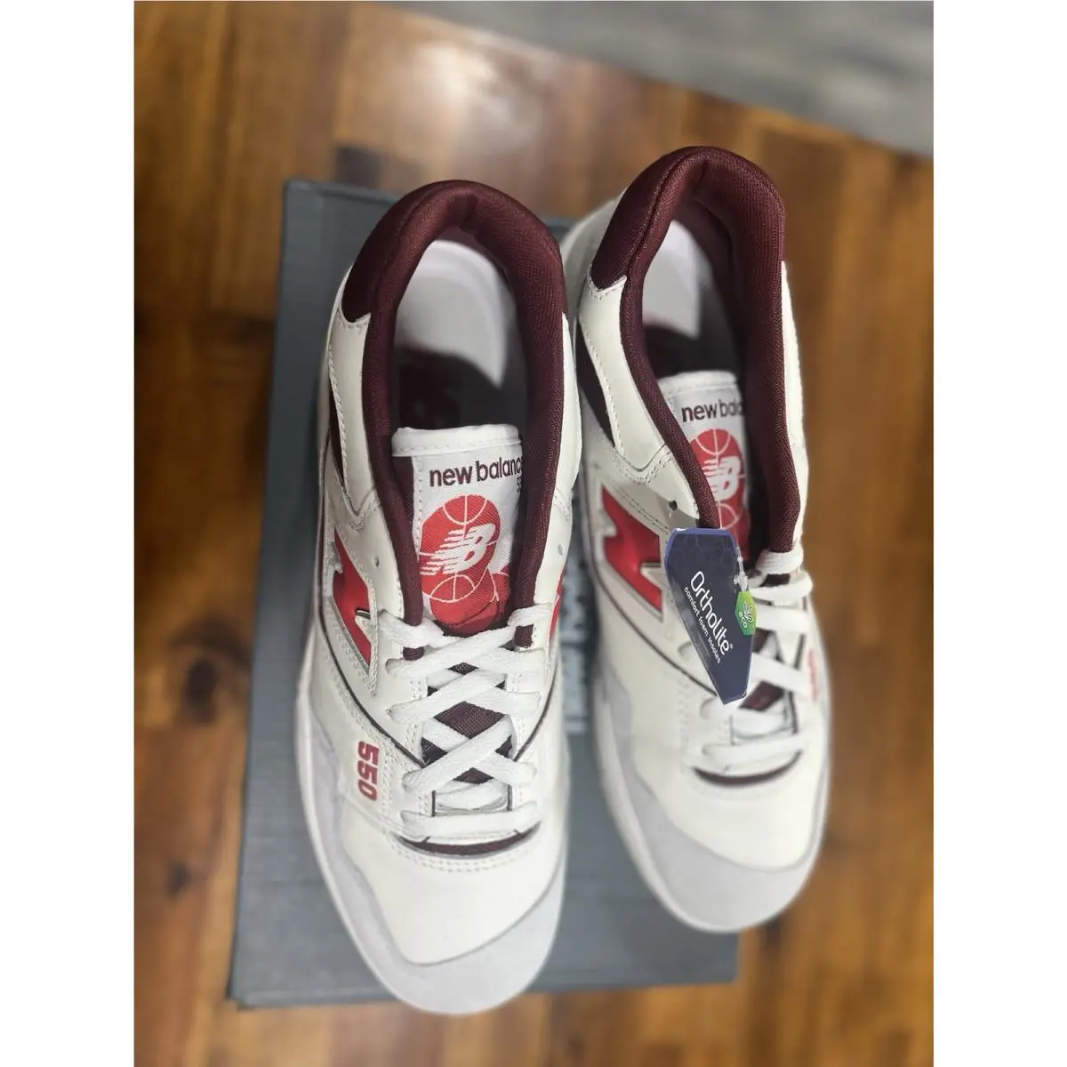 New Balance shoes - New Balance 550 - BB550EMR - White (UPC: 0198686545417) 2