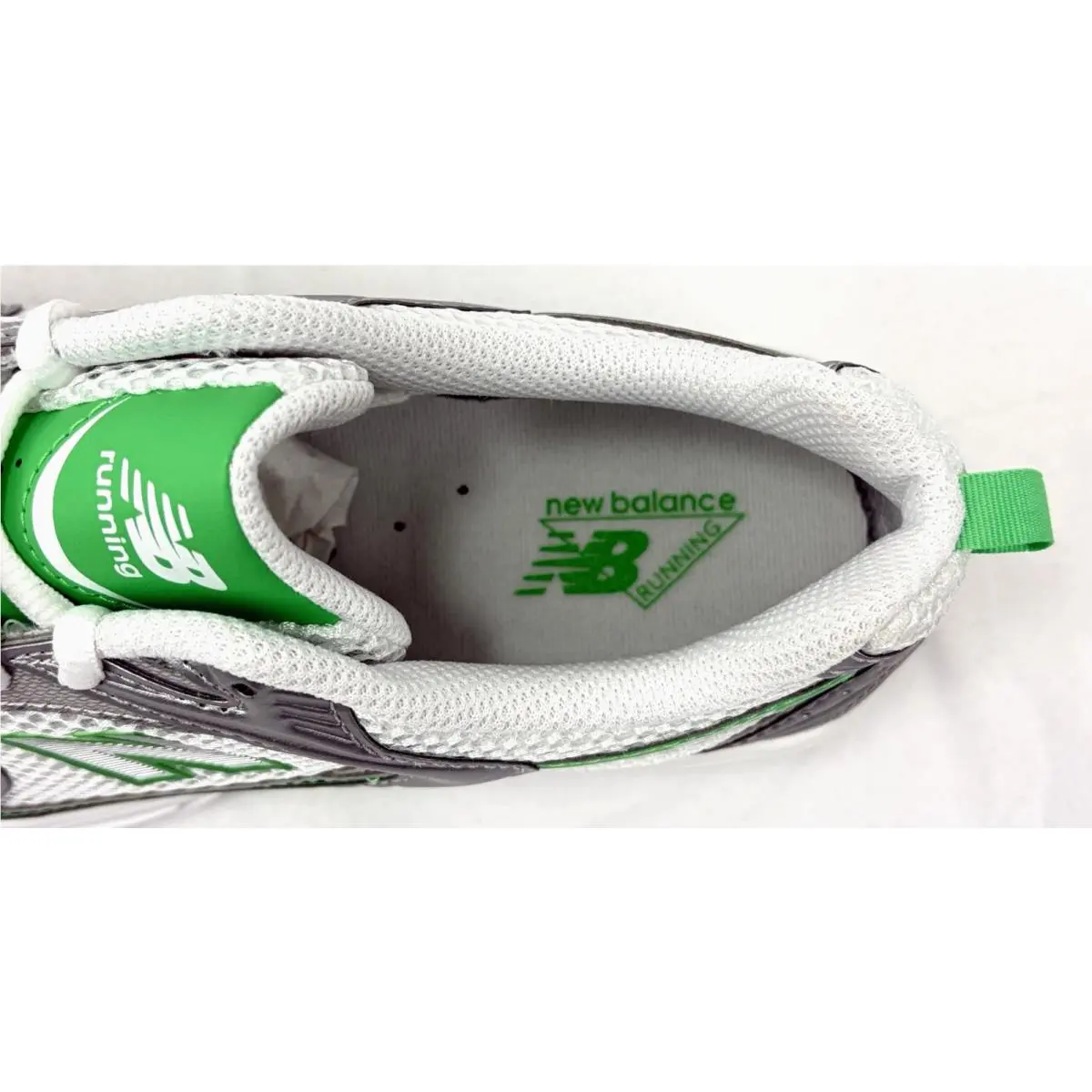New Balance shoes - New Balance 530 - U530APL - Green Apple/Silver Metallic/White (UPC: 197968188519) 6