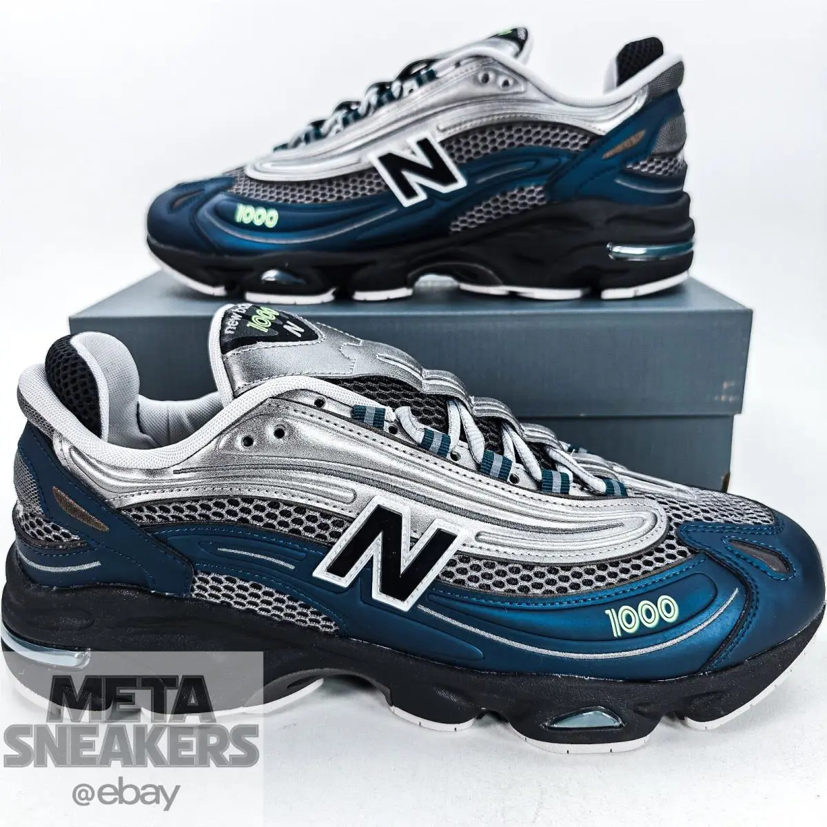 New Balance shoes - New Balance 1000 - M1000S - Blue / Grey 5