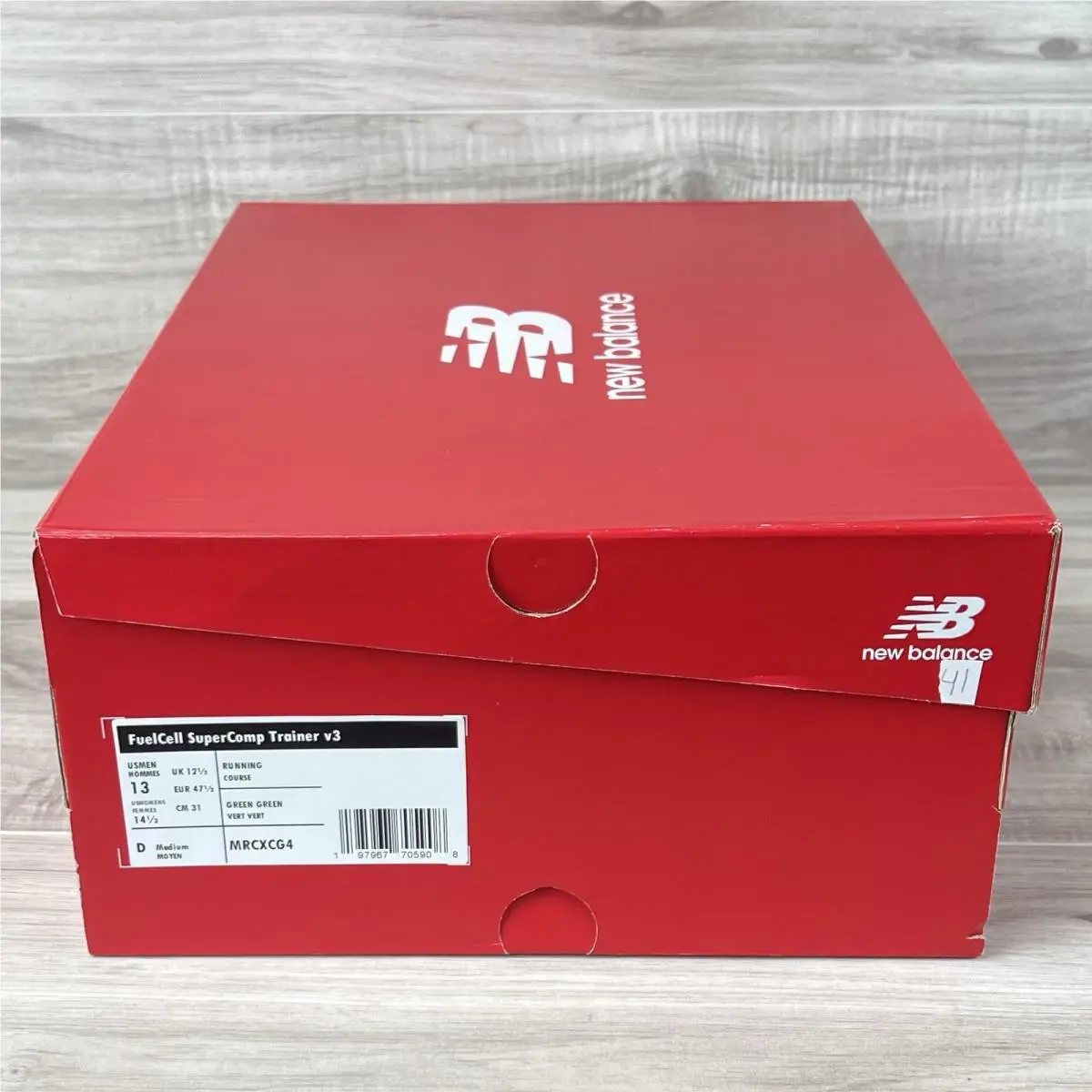 New Balance shoes - New Balance FuelCell SuperComp Trainer v3 - MRCXCG4 - Green 7