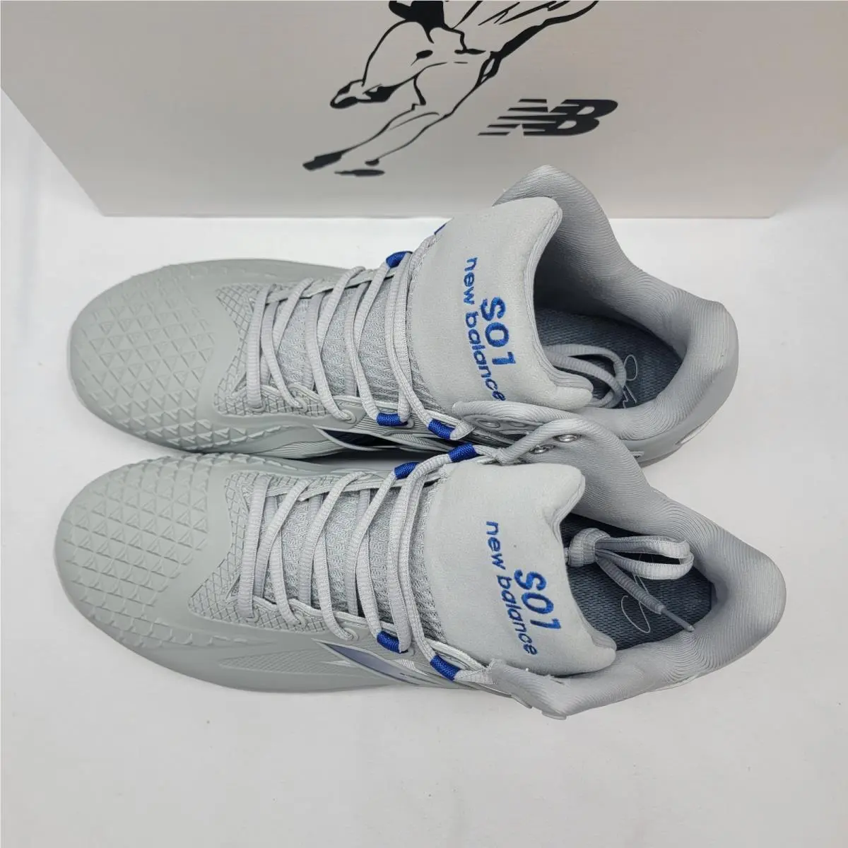 New Balance shoes - New Balance Ohtani 1 - Ohtani - MSHOTA1 - Gray / Blue (UPC: 197967457630) 2
