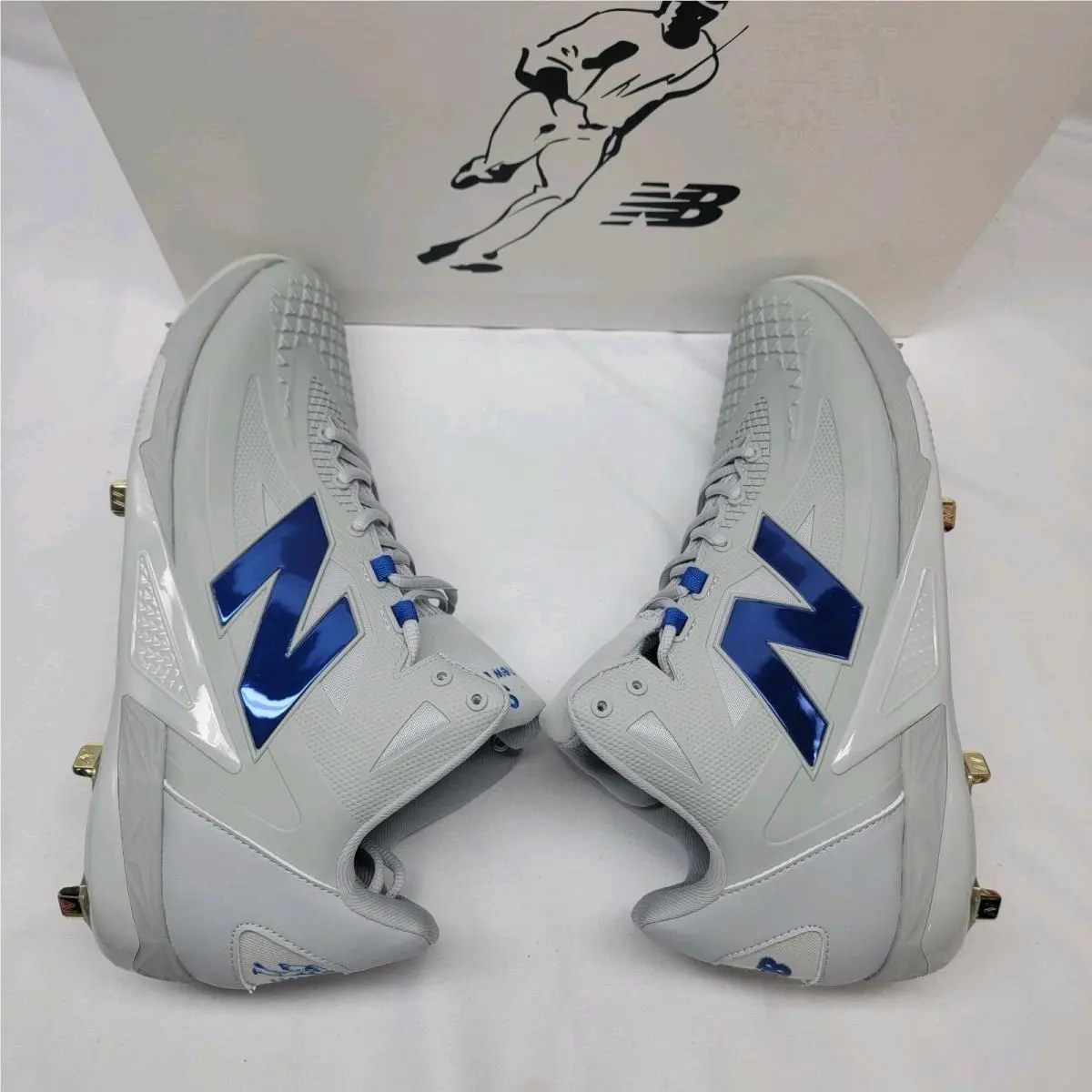 New Balance shoes - New Balance Ohtani 1 - Ohtani - MSHOTA1 - Gray / Blue (UPC: 197967457630) 5