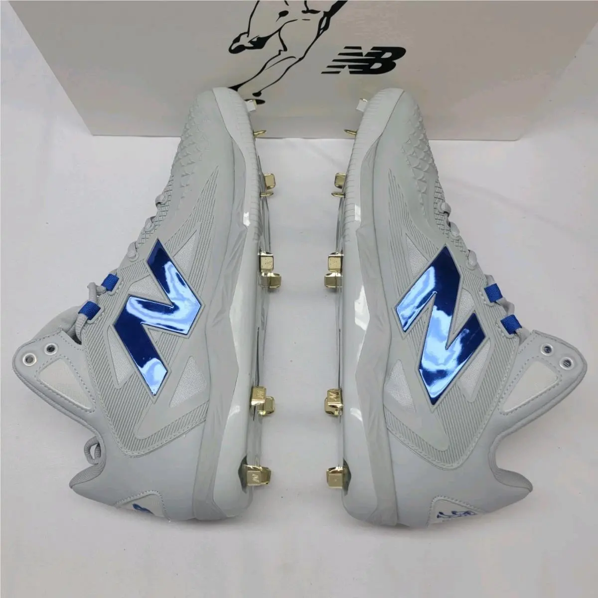 New Balance shoes - New Balance Ohtani 1 - Ohtani - MSHOTA1 - Gray / Blue (UPC: 197967457630) 4