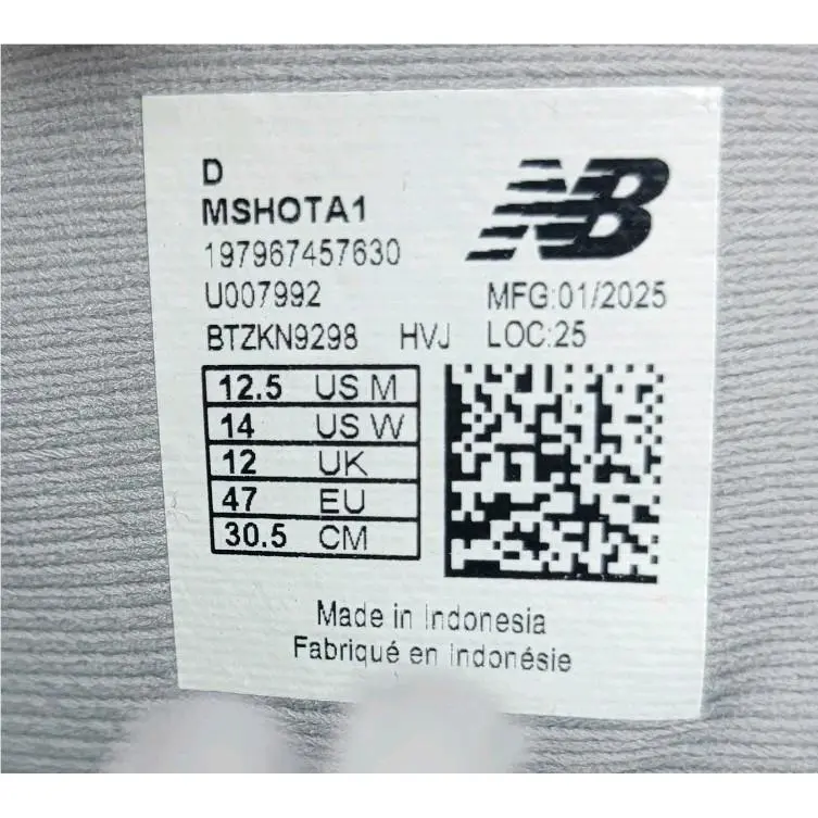 New Balance shoes - New Balance Ohtani 1 - Ohtani - MSHOTA1 - Gray / Blue (UPC: 197967457630) 7