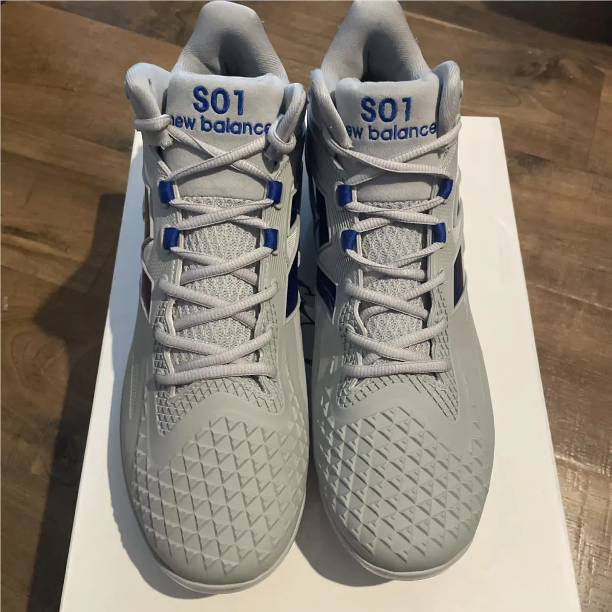 New Balance shoes - New Balance Ohtani 1 - Ohtani - MSHOTA1 - Gray / Blue (UPC: 197967457630) 0