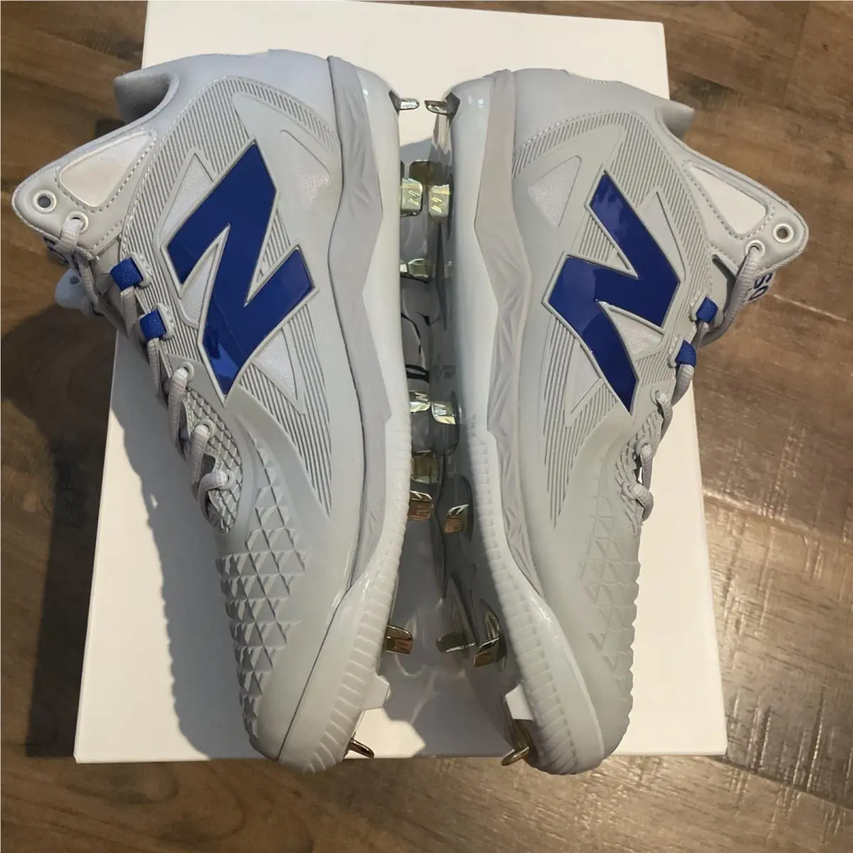 New Balance shoes - New Balance Ohtani 1 - Ohtani - MSHOTA1 - Gray / Blue (UPC: 197967457630) 1