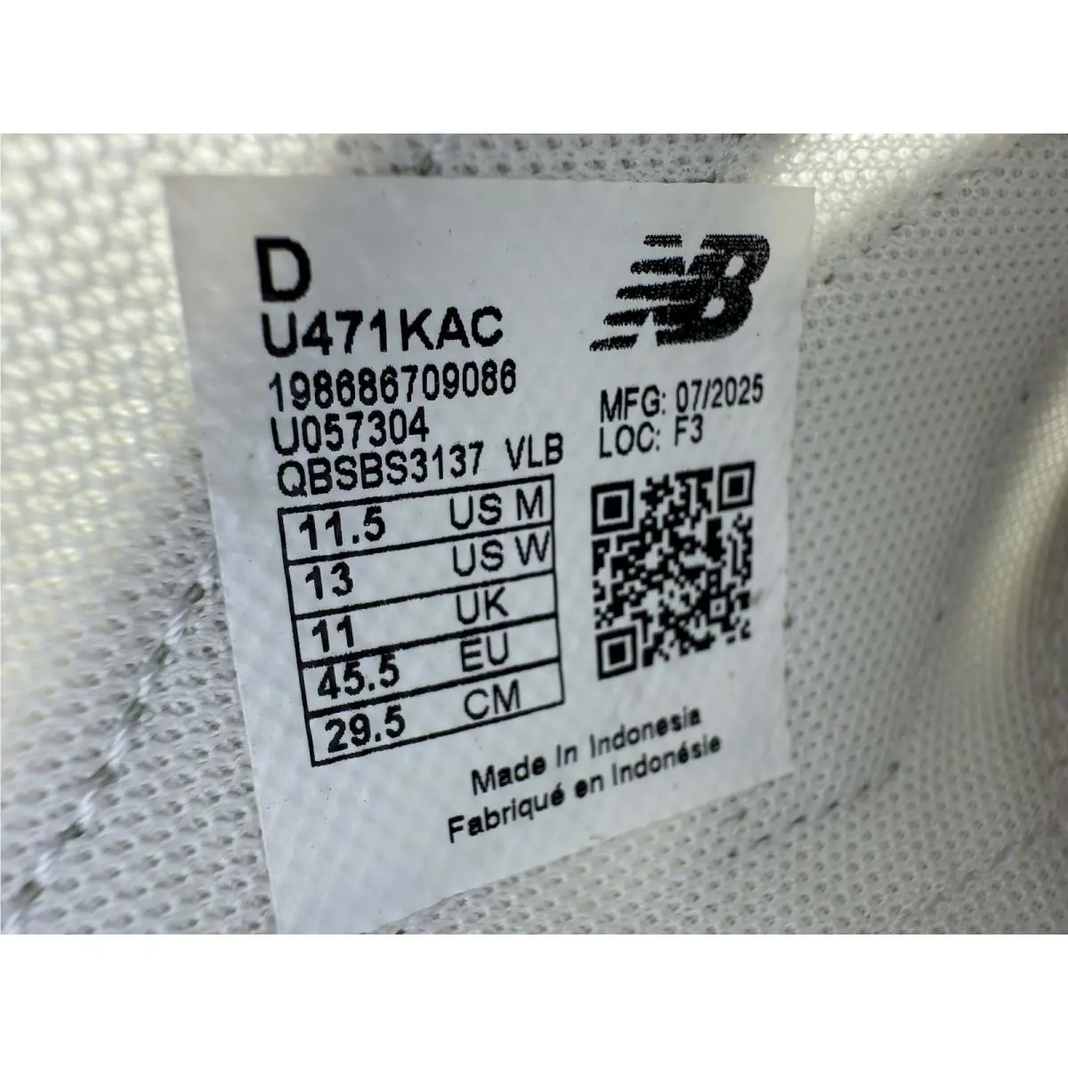 New Balance shoes - New Balance 471 - U471KAC - Gray 5