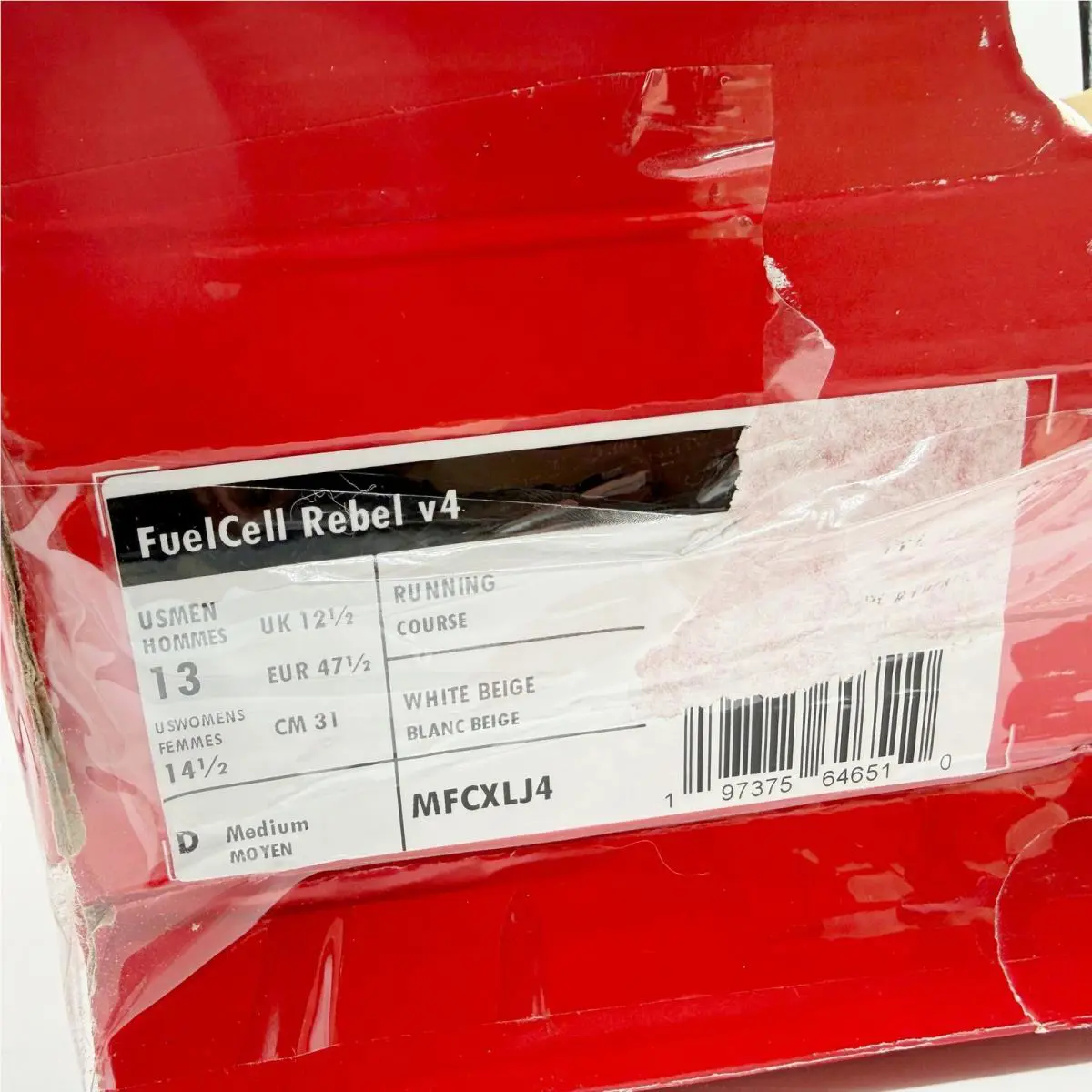 New Balance shoes - FuelCell Rebel v4 - FuelCell Rebel - MFCXLJ4 - White (UPC: 197375646510) 8