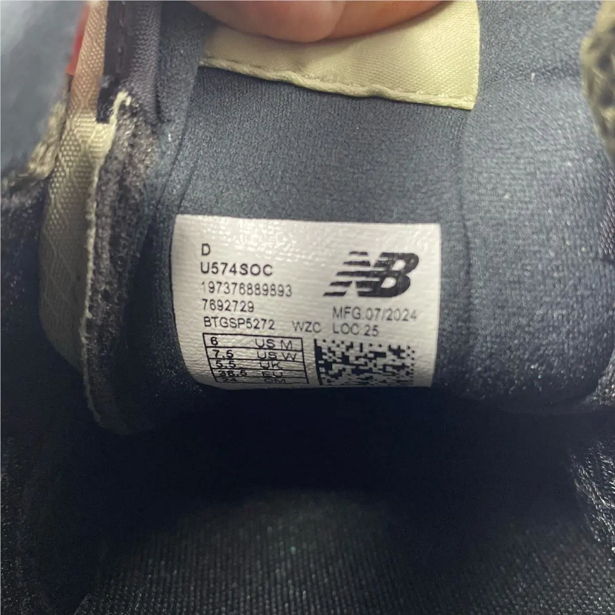 New Balance shoes - New Balance 574 - U574NLB - Blue (UPC: 197376889893) 5